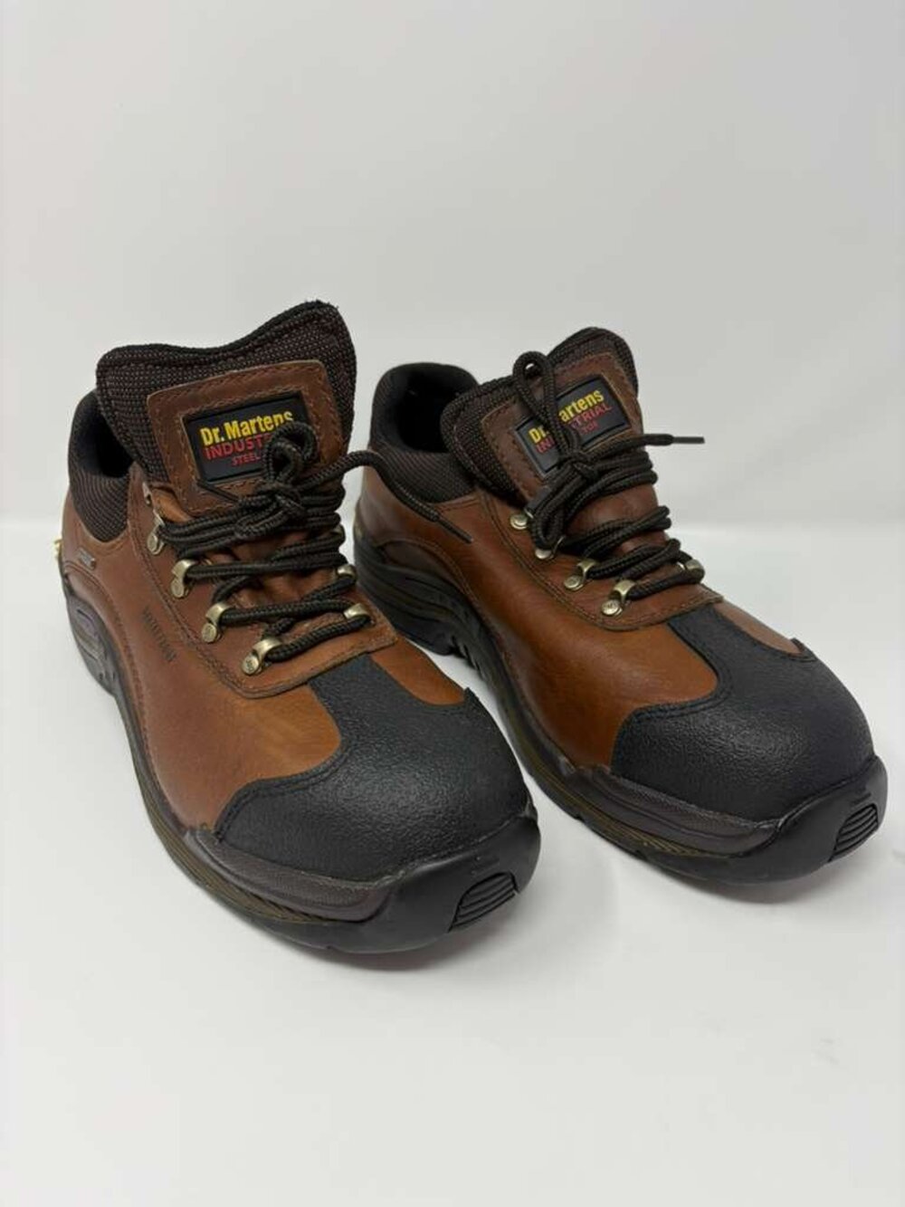Dr Martens Industrial Steel Toe Waterproof Work Shoes Brown Mens 11 EU45